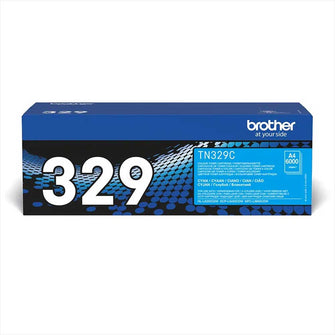 Cartouche de toner d'origine Brother cyan TN-329C