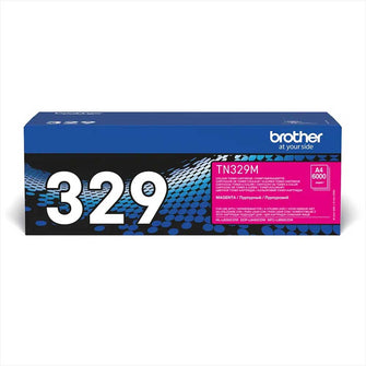 Cartouche de toner d'origine Brother magenta TN-329M