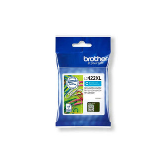Encre Brother LC422XLC cartouche d'origine - Cyan - LC422XLC